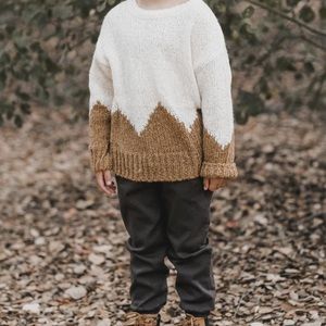 Rylee and cru knit aspen sweater size 8-9